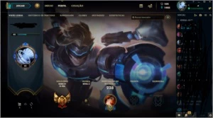 CONTA LEAGUE OF LEGENDS - GOLD 4 - SEASON 4 LOL