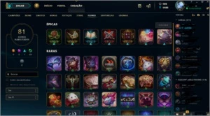 CONTA LEAGUE OF LEGENDS - GOLD 4 - SEASON 4 LOL