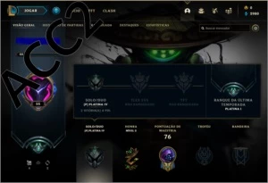 CONTAS LOL (VEJA A DESCRIÇÃO) - League of Legends
