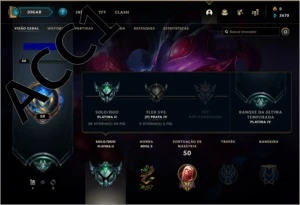 CONTAS LOL (VEJA A DESCRIÇÃO) - League of Legends