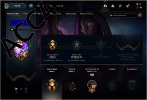 CONTAS LOL (VEJA A DESCRIÇÃO) - League of Legends