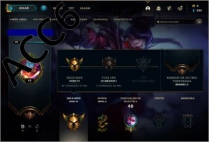 CONTAS LOL (VEJA A DESCRIÇÃO) - League of Legends