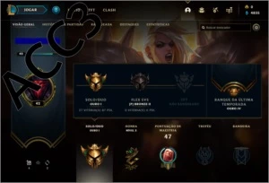 CONTAS LOL (VEJA A DESCRIÇÃO) - League of Legends