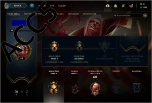 CONTAS LOL (VEJA A DESCRIÇÃO) - League of Legends
