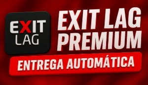 Exit Lag 1 Mês | Código Digital Gift Card | 30 dias