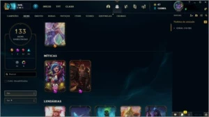 Conta LoL Antiga Platina 4 - Todos Campeões - 150K EA - League of Legends