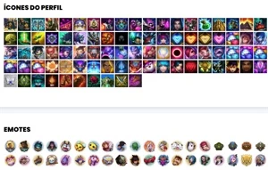 Conta ouro 1 com 64 Champs e 38 Skins - League of Legends LOL