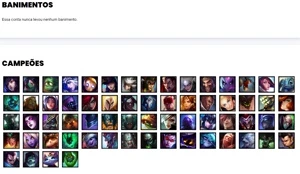 Conta ouro 1 com 64 Champs e 38 Skins - League of Legends LOL