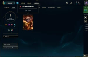 Smurf Platina 4 S9 sem borda - League of Legends LOL