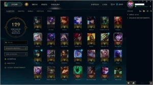 Conta lol ouro 4 - League of Legends