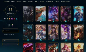 Conta De Lol 99 Skins - League of Legends