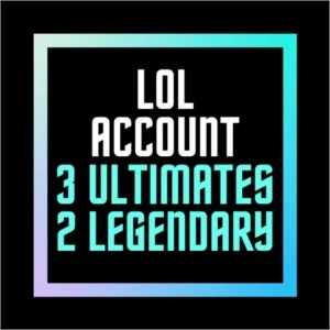 Conta Lol 3 Ultimate 2 Lendarias - League of Legends