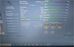 Royal palladin lvl 255 p.a 150 dias - Tibia