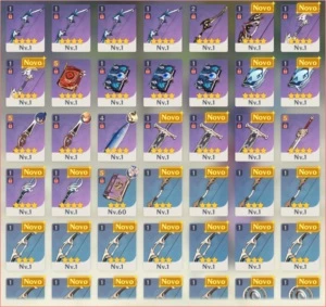 Conta Genshin Impact AR58 - 11 char 5* + 11 armas 5*