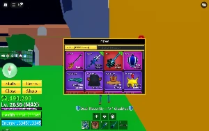 Conta rara nivel max, com t rex e dough e portal no bau - Roblox