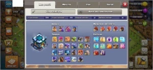CV 13 99% FULL todas Skins Herois 3º tentativa - Clash of Clans