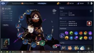 VENDO ACC SA21 TOP RANK 75 BESTEIRO COM OS 2 PASSE ATIVOS - MIR4