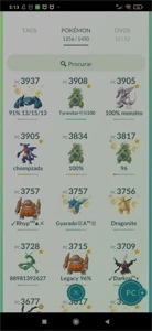 Continha lv 43 com Go fest jogada - Pokémon