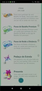 Continha lv 43 com Go fest jogada - Pokémon