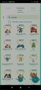 Continha lv 43 com Go fest jogada - Pokémon