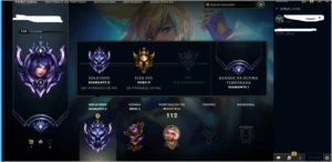 Conta diamante 2 - League of Legends LOL