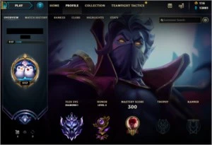 contas de league of legends diamante LOL