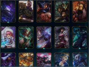 contas de league of legends diamante LOL