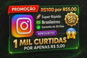 [PROMOÇÃO] Curtidas Reais no Instagram 2026 - Redes Sociais