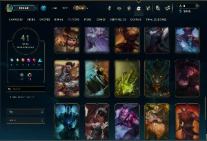 Diamante 3 com 100 Champs e 41 Skins - League of Legends LOL