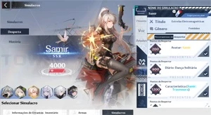 Conta Tower of Fantasy - Servidor Tiamat - lvl 69 48k FC - Outros
