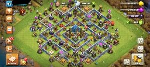 CV 12 SEMI FULL - 800 STAR WAR - Clash of Clans
