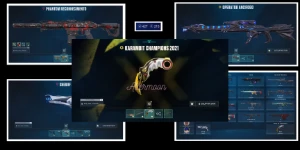 Karambit Champions - Valorant com skins