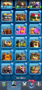 Conta De Clash Royale Lvl63 Topp!!