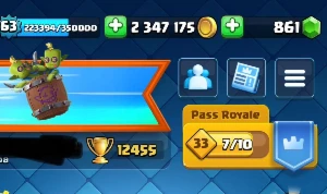 Conta De Clash Royale Lvl63 Topp!!