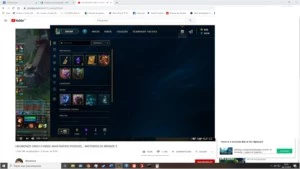 conta platina 4 na flex,gold3 na solo muitas skin lindas - League of Legends LOL