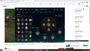 conta platina 4 na flex,gold3 na solo muitas skin lindas - League of Legends LOL