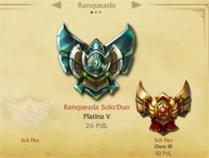 League Of Legens Cont - Plat 5 - todo os Champ + 98 Skins - League of Legends LOL