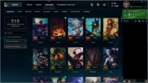 Conta TFT Diamante 3 todas Shisa 3* e 231 skins no LOL - League of Legends