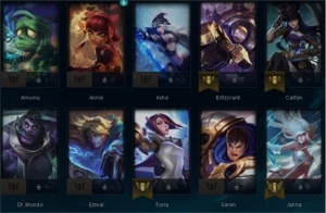 conta platina 2 lol - League of Legends