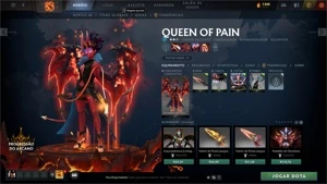 Conta Dota 2 Com Arcanas Wk Wind Queen