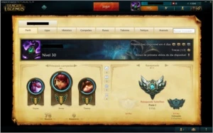 PROMOÇÃO CONTA 16 Campeões / EZ PULSEFIRE HEXTECH / PRATA I. - League of Legends LOL