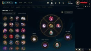 CONTA LOL LEAGUE OF LEGENDS 517 SKINS LEVEL 322