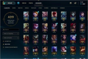 Conta - 388 Skins - Diamante S8 - League of Legends LOL
