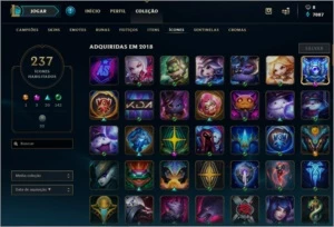 Conta - 388 Skins - Diamante S8 - League of Legends LOL