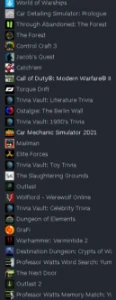 Conta Steam Com Diversos Jogos