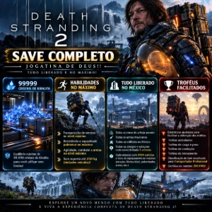 Death Strading 2 (PS5) - Habilidade, Equilíbrio, Itens!! - Outros