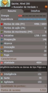 Sacrier nivel 200 SPIRITIA - Dofus