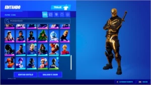 Conta Epic 40 jogos+ Fortnite, da season 5 pra frente, 69 sk