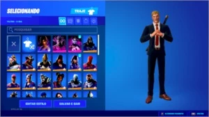 Conta Epic 40 jogos+ Fortnite, da season 5 pra frente, 69 sk