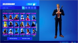 Conta Epic 40 jogos+ Fortnite, da season 5 pra frente, 69 sk